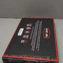 BLAZIN' GRILL Prep and Serving Trays | Set of 3 Stackable, Melamine Trays with Bamboo Cutting Board | Trays for Marinating, Serving & Chopping | Serving Platter for Plating Food & BBQ Prep Tub |