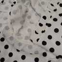 Astylish Womens 2026 Floral Chiffon Blouses V Neck Ruffle Sleeve Fitted Tops Boho Chic Tank Shirts (White, XL)