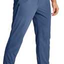 MAGCOMSEN Men's Joggers with Zipper Pockets Lightweight Hiking Sweatpants Athletic Pants for Men Running Workout Traning Gym, XL 