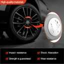 Rear Left & Right Disc Brake Drums Set Compatible with Camry 2002-2006