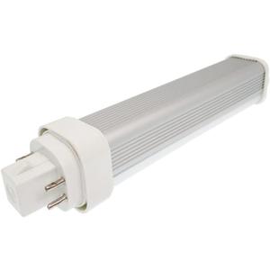 E-Simpo 11W LED GX24Q 4-pin Base Light Bulb Replace PL-C 26W CFL GX24/G24Q Horizontal LED PL Retrofit Lamp Frosted Side Light Cold White 180D Beam Angle (Remove/Bypass The Ballast)