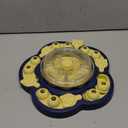 KADTC 3 Levels of Challenge Dog Puzzle Feeder Toy U.S. Brand - Design Spin-to-Release Treat Dispenser For Small Medium Large Dogs Boredom Buster Mental Stimulation Enrichment Slow Feeding Puzzles Toys, Sunflower Blue