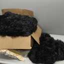 Andency King Size Comforter Set Black, Fluffy Winter Faux Fur Warm Soft Plush Bedding Comforter Set (1 Velvet Comforter & 2 Pillowcases), Fuzzy Thick Heavy Puffy Comforters Bed Set