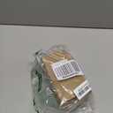 Kevin Textile Soft Plush 12x24 Inch Lumbar Pillow Cover 1 Pack, Luxury Fluffy Faux Fur Striped Flannel Rectangle Cushion Case for Couch Sofa Chair Bed Home Decor, Yellow