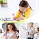 50Pcs Random Different Pens Cute Novelty Gel Pens Aesthetic kawaii Black Ink Pen Ballpoint Pen Accessories for Work Bulk Office Supplies Birthday Party Favor gifts