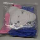 Girls' Dream Toy House Ruffled Sleeve Dress Set With Cat Headband Glasses For Christmas Halloween Outfits 3-8yrs old