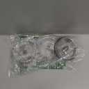 12oz Cups Replacement Lids, Spill Proof and Splash Resistant Lid, Straw Friendly (3 Pack)