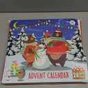 Christmas Advent Calendar 2025 for Kids 24 Days of Surprise Countdown Calendar Gift Box with Mini Animal Plush Toys Christmas Stocking Stuffer Christmas Tree Decoration Xmas Party Favor for Boys Girls