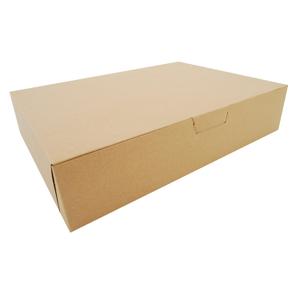 SCT Kraft One-Piece Non-Window Bakery Boxes, 19 x 14 x 4, Brown, Paper, 50/Carton