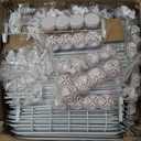 Shoe Rack Organizer 12 Tier Shoe Storage Cabinet with Door 96 Pair Tall Shoes Rack Expandable Free Standing Sturdy Plastic Easy Assembly Shoes Shelf for Closet Entryway Bedroom Hallway White