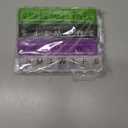 4 Pack Weekly (7-Day) Pill Organizer, 7 Days Pill Case Travel Daily Pill Box Portable Medicine Organizer and Planner with Compartment for Vitamins, Fish Oil, Supplements and Medication (4, Color)