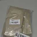 H.VERSAILTEX Linen Placemats Set of 8 Premium Solid Table Placemats for Dining Table Spill-Proof Waterproof Table Mats Heat-Resistant Kitchen Table Mats Washable, 12x18 inches, Taupe