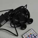 T-SUN Colored Pond Lights with Timer,LED Underwater Pond Light Submersible Fountain Lights for Fish Tank Landscape Spotlight-Bluetooth APP & Remote Control,IP68 Waterproof,Aquarium,Yard (1 Heads)