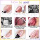 Biutee Nail Stamping Plates Set 15PCS Nail Art Stamper Scraper Nail Art Stamping Kit with Storage Bag Gift Box Nail Stamp Template Kit Lace Flower Butterfly Star Holiday Design