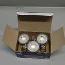 Maelsrlg GU10 LED Bulb Dimmable, 35W Equivalent, 90 CRI, Range Hood Light Bulbs, Daylight 5000K, MR16 GU10 Base Track Light Bulbs, 4W 350LM, 6-Pack