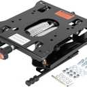 Universal Seat Suspension Kit Low Profile Suspension for Zero Turn Lawn Mower Tractor Forklift, Compatible with Most Aftermarket Seats (Suspension with sliding rail)