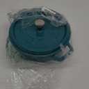 Staub Cast Iron 4-qt Round Cocotte - Turquoise, Made in France