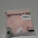 RUNNING GIRL Sports Bras for Women, Medium-High Impact Running Strappy Sports Bra with Removable Pads (Pink, M)