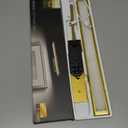 EZVALO Picture Light for Wall, 4800mAh Rechargeable Wireless Remote, 16in Dimmable Magnetic LED Art Display Light with 3 Color Temperatures, for Gallery, Living Room, Bedroom, Hallway (Gold)