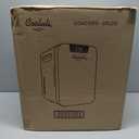 Cooluli 20 Liter Mini Fridge with Temperature Control - White Thermoelectric Cooler and Warmer for Bedroom, Office, Car, Dorm