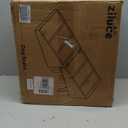 21.06H Dog Stairs for High Bed, 6-Step Pet Stairs with Split Ottoman Design - Tall Dog Steps Convertible to Bedside Table Nightstand, Large Non-Slip Stairs for Big Medium Dogs to Bed