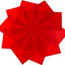 Pangda 9 Pack Red Gel Light Filter Red Lighting Gel Sheets Colored Film to Cover Lights Plastic Colored Overlays Correction, 1.7 by 8.3 Inches for Film, Video, Photo, Stage