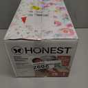 The Honest Company Comfort Dry Disposable Daytime Diapers for Sensitive Skin, Hypoallergenic, Rose Blossom + Tutu Cute, Club Box Size 1 (814 lbs), 78 Count
