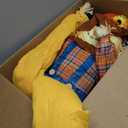 Libima 2 Pack 60" Sitting Scarecrows Fall Harvest Thanksgiving,Charming