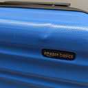 Amazon Basics 21" Hardside Carry-On Luggage with Expandable Space, Scratch-Resistant Surface, Telescoping Handle, Four Multi-directional Wheels, Light Blue