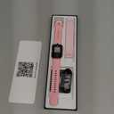 MorePro Health Fitness Tracker with Blood oxy-gen Monitor and 24/7 Heart Rate and Blood Pressure, Sleep Monitor, 120+ Sport Modes Waterproof Fitness Watch for Women Men Android iOS, Pink