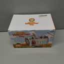 Fajiabao Wooden Montessori Toys for 1 Year Old Boy 4 in 1 Toddler Learning Toys with Number Maze, Pounding Bench, Xylophone, Fishing Game Baby Sensory Toys Birthday Gifts for 1+ Year Old Boys & Girls