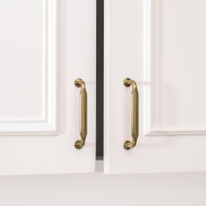 Goldenwarm 10 Pack 3 Inch Champagne Bronze Cabinet Pulls Kitchen Cabinet Handles Solid Zinc Alloy Pulls for Cupboard, Bathroom, Drawer & Dresser