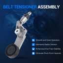 Autoround 166200W093 Belt Tensioner Assembly with Pulley Fit for Toyota Corolla 1998-2008, Matrix 2003-2008, Celica & MR2 Spyder 2000-2005, Pontiac Vibe 2003-2008, Chevy Prizm 1998-2002 1.8L L4