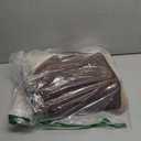 Western Cowhide Rug, Faux Cow Hide Rugs for Living Room Bedroom Home Decor, Non Slip Cute Rug with Irregular Animal Skins and Hides, Brindle, 5.2 x 6.2ft