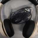 Wireless Headset with Mic for Work with AI Noise Cancelling Mic for Clear Calls, Bluetooth V5.3 Headphones with Microphone to USB A/C Dongle & Mic Mute for Computer Laptop PC iPhone (Apricot Black)