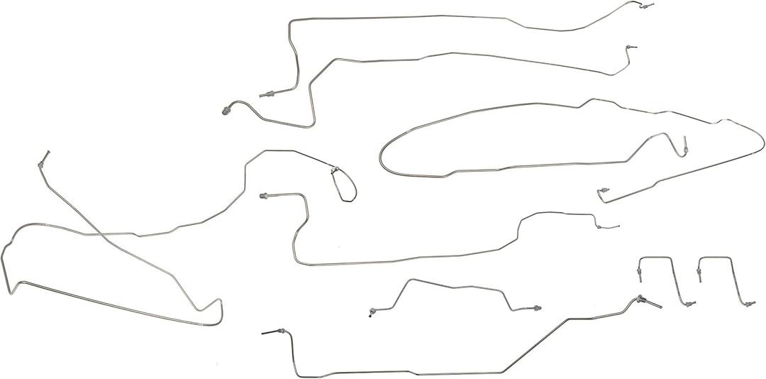 Dorman 919-115 Stainless Steel Brake Line Kit Compatible with Select Chevrolet / GMC Models (OE FIX)
