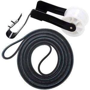 Lifetime 341241 Dryer Drum Belt & 691366 Idler Pulley by Seentech - Exact fit Whirlpool Sears Dryer - Replace W10612905 WP691366VP WP691366 26000691366 3394332 347034 347226 347277 4319391 PS11743765
