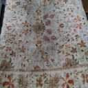 DUKINO 2x6 Runner Rug, Washable Vintage Floral Kitchen Rug, Beige
Non Slip, Low Pile, Stain Resistant Boho Soft Throw Carpet Runner for Hallway Bathroom Laundry Bedroom Entryway, Non-Shedding