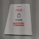 4x6 Vintage Arched Picture Frames, Bronze Antique Photo Frame with Glass Front for Tabletop or Wall, Art Deco (4 x 6 Inch)