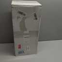 BlissBoard White Mailboxes for Outside Post Mount, Galvanized Steel Metal Mailbox, Standard Size, 20 x 8.7 x 6.7 Inches