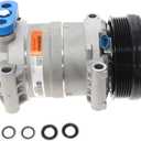 ACDelco Gold 15-22124A Air Conditioning Compressor, Black