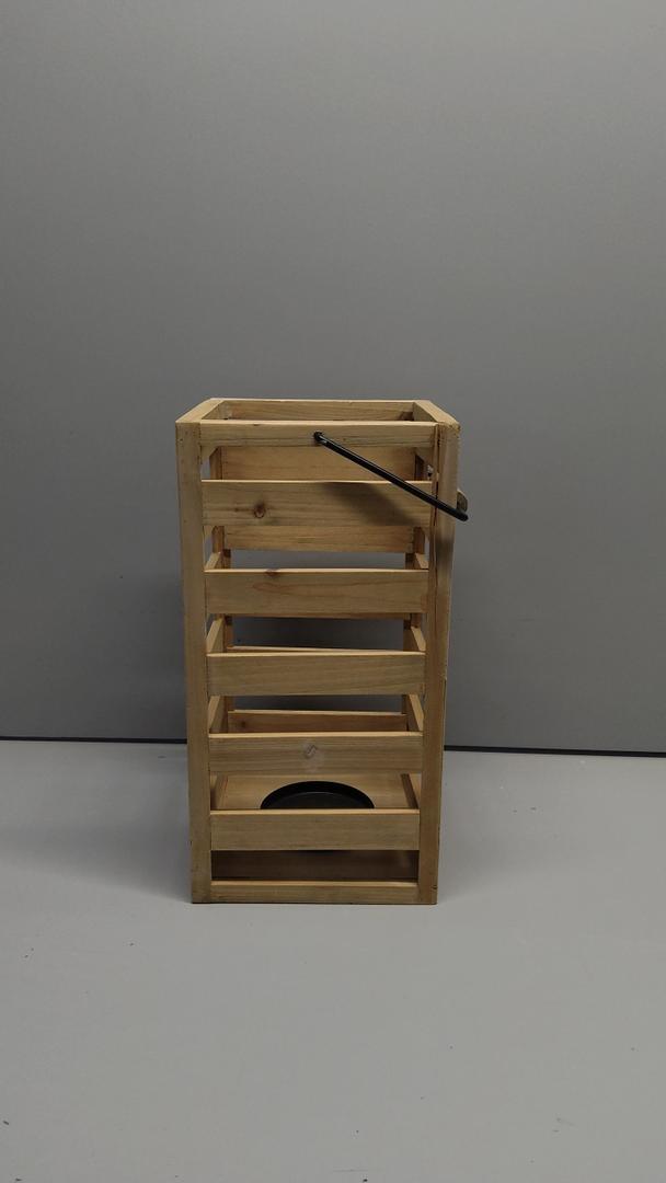 Wooden Candle Lantern