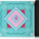 Mahjong Mat for Table Noise Reduction Non Slip Mahjong Table Mat for Playing Card, Blackjack Mahjong Poker,Board Games 31.5"x31.5" Size (Green)