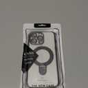 LXK Magnetic Invisible Stand for iPhone 15 Pro Max Case 6.7" Compatible with MagSafe, Military-Grade Protection, with Camera Protector, Clear Scratch-Resistant Cover for 15 ProMax,Natural Titanium