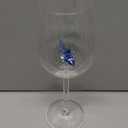 Shark 3D Blue Colored Wine Glasses (Set of 2), Personalized Red Wine Cups, Modern Shark Lover Gifts for Women, Party, Birthday, Wedding (Goblet)