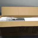 Bookshelf Arched Bookcase, Industrial Curved Metal Book Shelves, 72" Tall Freestanding Open Storage Shelf Display Rack for Living Room Home Office, Black, 4-Tier