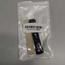 2 Pack Stretchy 16mm Braided Nylon Bands Compatible with FITVII HM08/MorePro HM08/Amzhero-Runfit D26/KALINCO Slim Fitness Tracker (Black+Starlight)