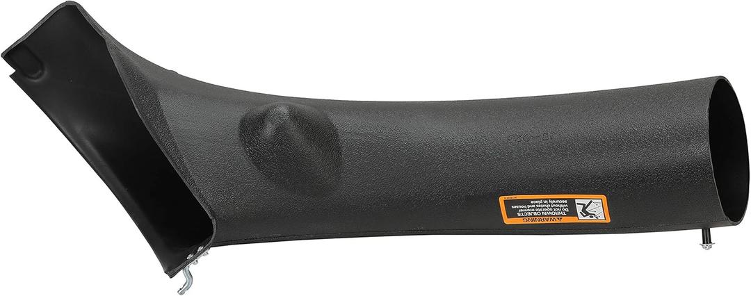ALMULOO Bagger Discharge Chute Replacement for AM143911 GY20423 Compatible with John Deere 102 105 115 125 135 D L LA X Series Lower Plastic Chute Black