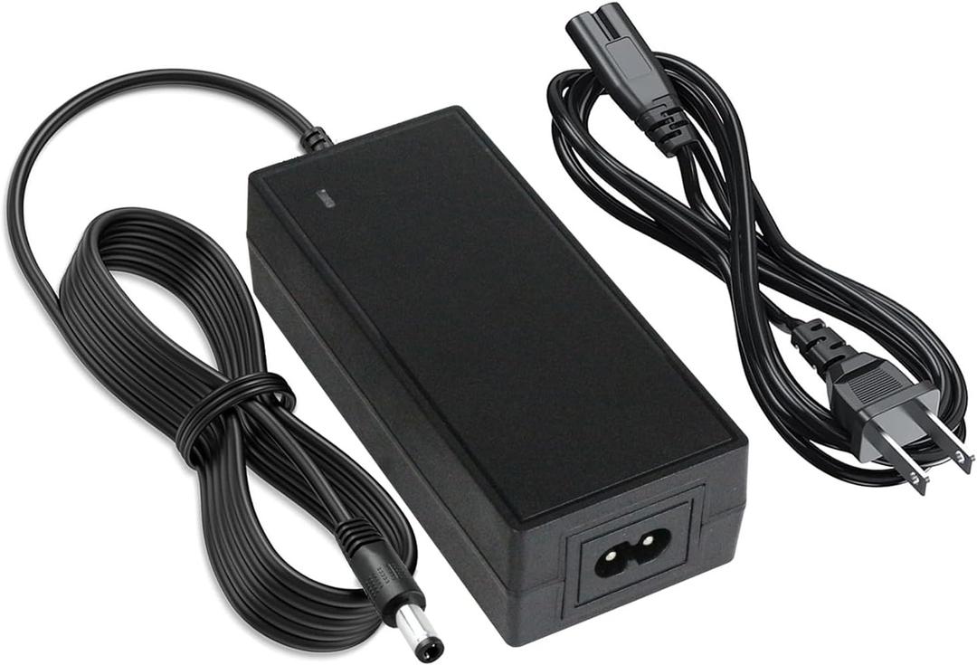 12V 60W Power Supply Adapter with 6.5 feet/2 Meters Power Cable Compatible with Neewer 600 960 LED Video Light and Stand Kit Max Ring Light 12V 5A 60W Power Supply Cord Cable Charger