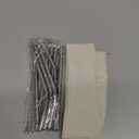 10 Pack Short Metal Straws Reusable Stainless Steel Straws 5 Straight 5 Bent 5 Inch Cocktails Straws Drinking Straws with 2 Cleaning Brush for Coffee Mugs, Small Glasses or Cups